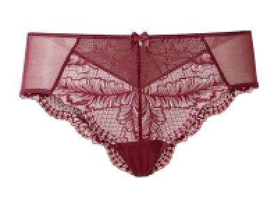 Lidl  Culottes con encaje pack 2 burdeos