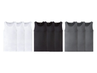 Lidl  Camisetas interiores para hombre pack 3