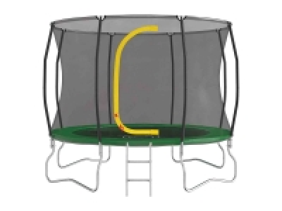 Lidl  Cama elástica con red de seguridad para jardín