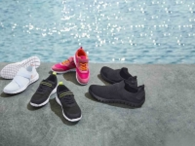 Lidl  Deportivas blancas con velcro para mujer