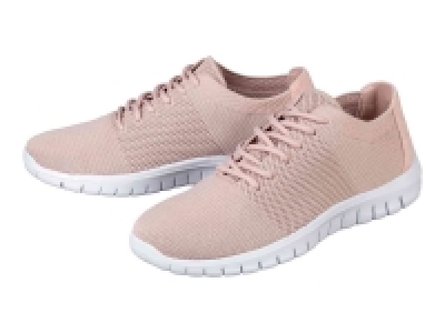 Lidl  Deportivas rosas con cordones para mujer