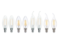 Lidl  Bombillas LED de filamento E14 pack 2