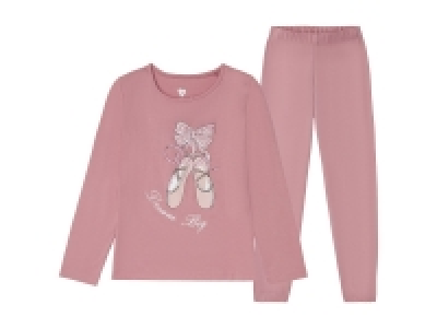 Lidl  Pijama rosa júnior