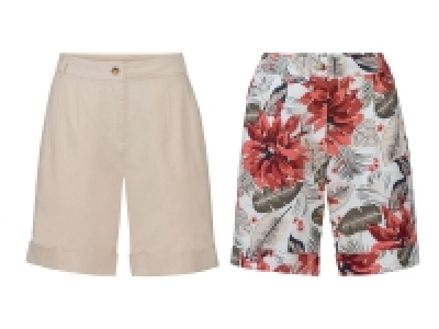 Pantalón corto de lino para mujer 4.50 €