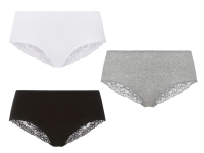 Lidl  Culottes con encaje para mujer pack 3