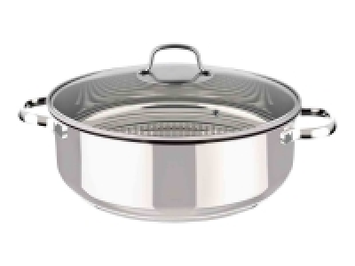 Cazuela de acero inoxidable con fondo en forma de panal Ø 28 27.99 €