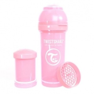 Toysrus  Twistshake - Biberón 260 ml - Rosa