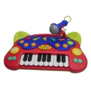 Toysrus  Teclado musical infantil con micrófono