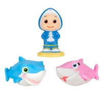 Toysrus  Cocomelon - Figuras de baño con tiburones