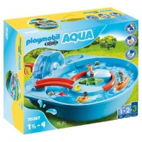 Toysrus  Playmobil 1.2.3 - Parque acuático - 70267