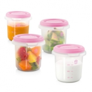 Miniland - Set 4 Recipientes Herméticos Rosa 6.39 €