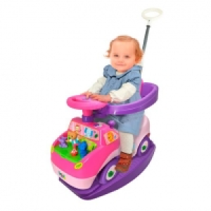 Toysrus  Kiddieland - Correpasillos 4 en 1 Rosa