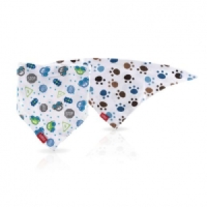 Nuby - Pack 2 Baberos Bandanas (varios modelos)