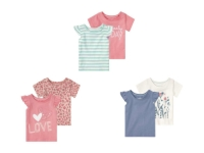 Camiseta para bebé pack 2 4.99 €