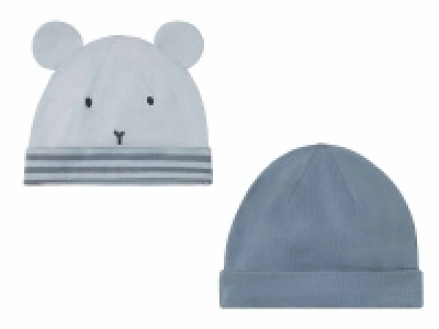 Lidl  Gorro para bebés con orejas pack 2