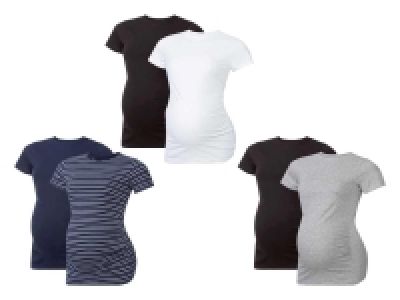 Camisetas de manga corta premamá pack 2 11.99 €