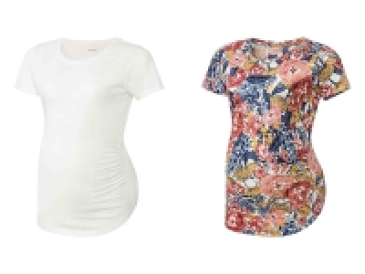 Camiseta premamá con cuello de redondo 8.99 €