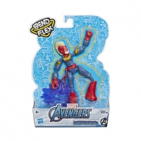 Toysrus  Los Vengadores - Figura Bend and Flex Capitana Marvel 15 cm