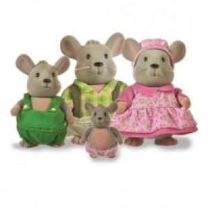 Toysrus  Woodzeez - Familia ratón Handydandy