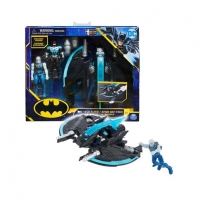 Toysrus  Batman - Figuras Mr. Freeze vs Batman con avión The Batman