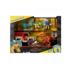 Toysrus  Imaginext - Jurassic World - Set dinosaurios fugitivos