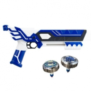 Toysrus  Blaster doble lanzador Hurricane