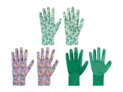 Lidl  Guantes de jardinería con nitrilo