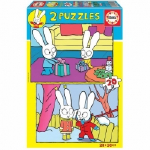 Educa Borrás - Simon - Pack puzzles 2x20 piezas 9.88 €