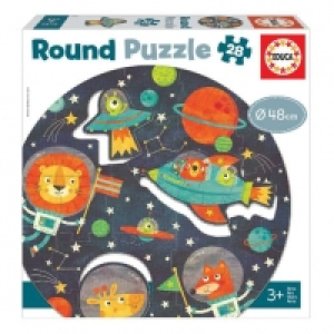 Toysrus  Educa Borrás - El espacio - Puzzle redondo 28 piezas