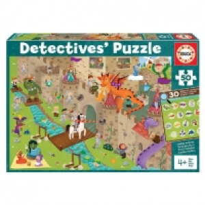 Educa Borrás - Castillo - Puzzle detectives 50 piezas 9.67 €