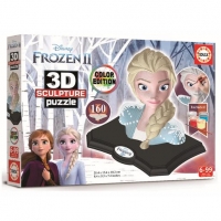 Toysrus  Frozen - Puzzle Escultura 3D Color Frozen 2
