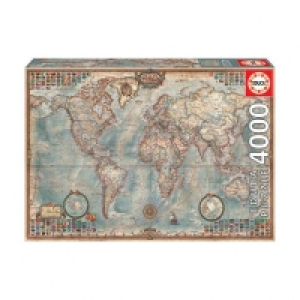 Educa Borras - El Mundo Mapa Político - Puzzle 4000 Piezas 39.59 €