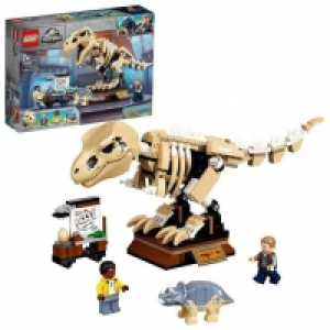 LEGO Jurassic World - Exposición del Dinosaurio T. rex Fosil 23.99 €