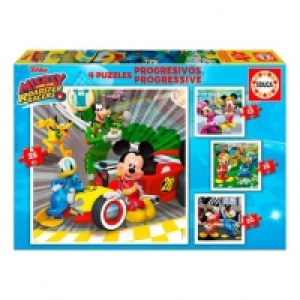 Educa Borras - Mickey y los Superpilotos - Puzzle Progresivo