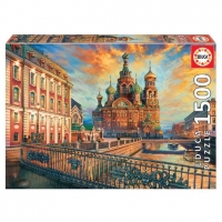 Toysrus  Educa Borrás - San Petersburgo Puzzle 1500 Piezas