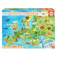 Toysrus  Educa Borrás - Mapa de Europa Puzzle 150 Piezas