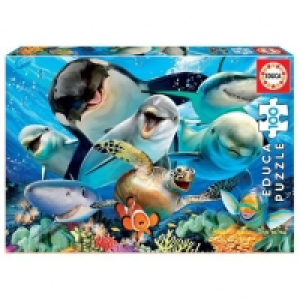 Toysrus  Educa Borrás - Selfie bajo el agua - Puzzle 100 piezas