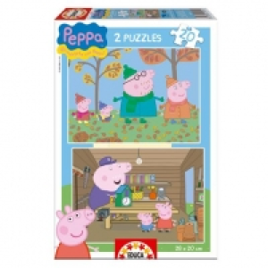 Educa Borrás - Peppa Pig - Puzzle 2 x 20