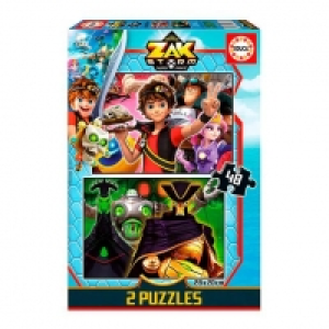 Toysrus  Educa Borrás - Zak Storm - Puzzle 2x48 Piezas