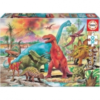 Toysrus  Educa Borrás - Dinosaurios - Puzzle 100 piezas