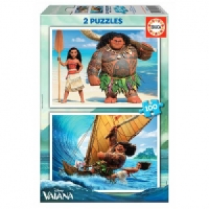 Toysrus  Educa Borrás - Vaiana - Puzzle 2 x 100 Piezas