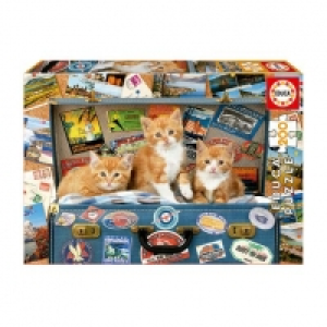 Toysrus  Educa Borrás - Puzzle Gatitos Viajeros 200 Piezas