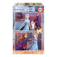 Toysrus  Educa Borrás - Frozen - Pack Puzzles 2x25 Piezas Frozen 2