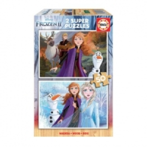Educa Borrás - Frozen - Pack Puzzles 2x50 Piezas Frozen 2