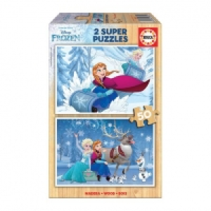 Toysrus  Educa Borras - Frozen - Puzzle 2x50 Piezas