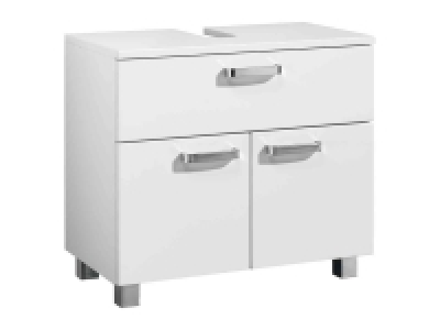 Lidl  Mueble bajo lavabo Palermo alto brillo blanco