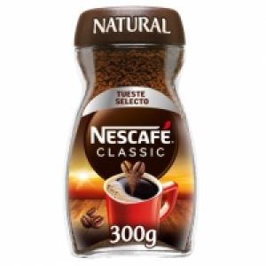 Café soluble natural classic Nescafé 300 g. 8.21 €