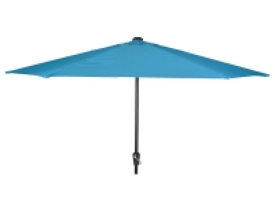 PARASOL ALUMINIO CON MANIVELA 6R 3M TURQUESA
