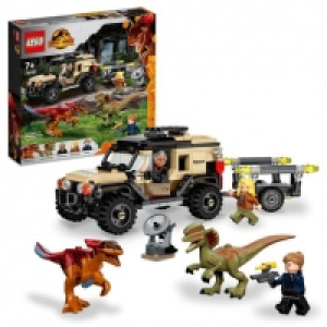 LEGO Jurassic World - Transporte del Pyrorraptor y el Dilofo