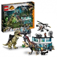Toysrus  LEGO Jurassic World - Ataque del Giganotosaurio y el Therizi